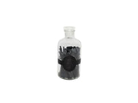 Matches in Glass Jar - Black
