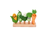 Felt Vegetables Finger Puppets Set