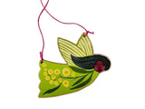 Wooden Christmas Fairy Ornament - Wattle