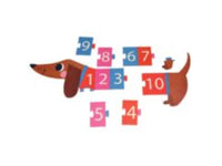 Floor Jigsaw Puzzle - Sausage Dog