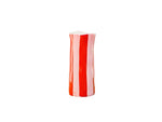 Vase - Red & Pink Stripe - Small - Noss & Co