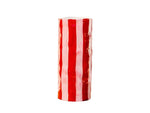 Vase - Red & Pink Stripe - Medium - Noss & Co