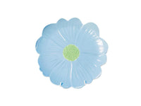 Flower Plate -  Blue and Green - Noss & Co