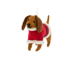 Sossie the Hanging Dog Tree Decoration