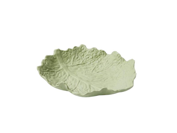 Cabbage Leaf Bowl Green - Jones & Co