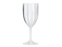 Cabana Acrylic Wine Glass - White