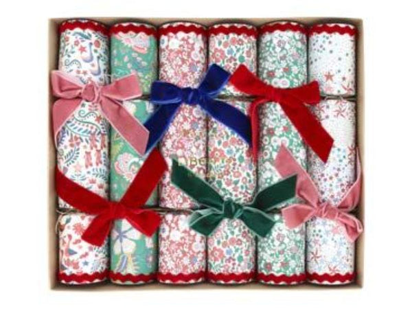 Meri Meri x Liberty Velvet Bow Crackers - Pack of 6