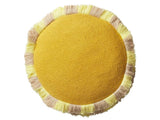 Cushion - Reese Round - Ochre Feather Insert - Sage & Clare