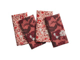 Napkin Set - Magnolia Linen - Poppy - Set of 4 - Sage & Clare
