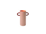 Griffe Bud Vase - Pink Pinstripe - Jones & Co