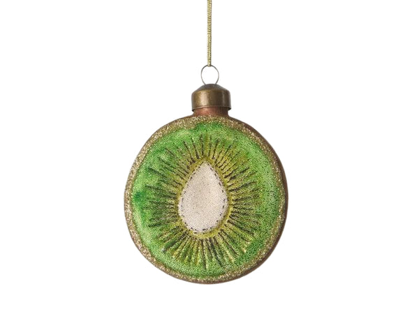 Sugared Kiwi Fruit Tree Decoration