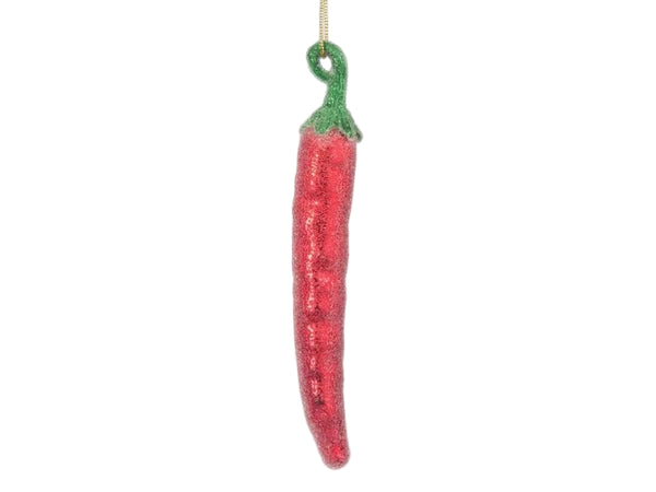 Sugared Chilli Tree Decoration