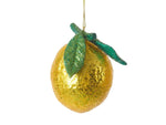 La Dolce Vita Glitter Lemon Decoration
