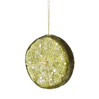 Palermo Beaded Lemon Slice - Green