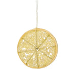 Palermo Beaded Lemon Slice - Yellow