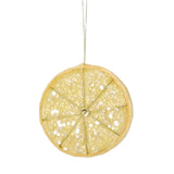 Palermo Beaded Lemon Slice - Yellow