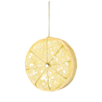 Palermo Beaded Lemon Slice - Yellow