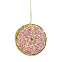 Palermo Beaded Lemon Slice - Pink & Olive