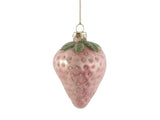 Sugared Ombre Strawberries Decoration - Set of 3
