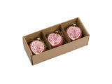 Sugared Pomegranate Decoration - Set of 3