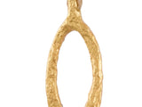 Mache Lucky Wishbone Tree Decoration Gold