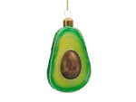 Sugared Avocado Glitter Decoration