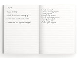 Notebook - A5 Smooth Soft Cover - Things to Overthink About