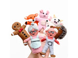 Gingerbread Man Story Finger Puppets