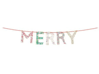 Meri Meri x Liberty - Merry Christmas Garland