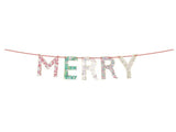 Meri Meri x Liberty - Merry Christmas Garland