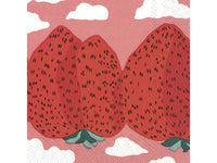 Paper Napkins -  Pack of 20 - Marimekko - Strawberries