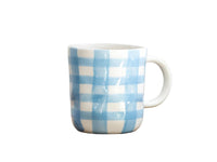 Mug - Cornflower Blue Gingham - Noss & Co