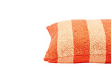 Cushion - Boucle Stripe - Red Peach - Bonnie & Neil