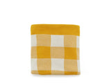 Gingham Baby Blanket - Mustard - Nana Huchy