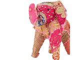 Khambadiya Handmade Elephant - Fuchsia