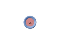 Smiley Plate - Pink Blue - Jones & Co