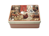 Biscuit Tin - Tracy Hall - Farmyard Hens