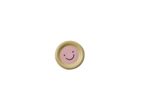 Smiley Plate - Pink Yellow - Jones & Co