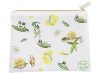 May Gibbs Flat Pouch - Yellow & Green