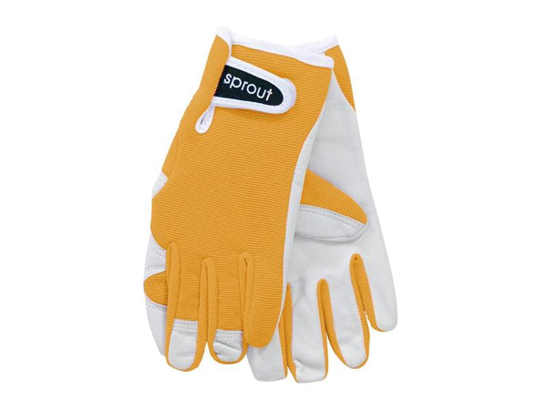 Gardening Gloves - Goat Skin - Mustard