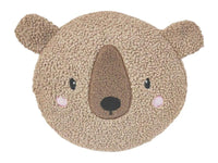 Bear Boucle Cushion - Brown