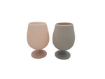 Set of 2 Stemmed Wine Vessels - Trieste