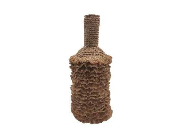 Bottle Cover - Froufrou Stitch - Natural