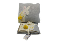 Baby Blanket - Yellow Bunny