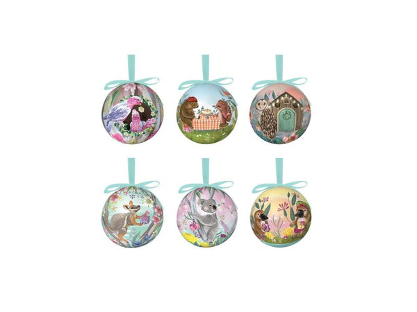 Baubles - At Home for Christmas - Set of 6 - Small