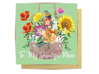 Gift Card - Hanging Pot Plant Mum