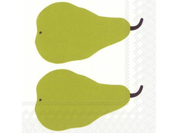 Paper Napkins - Pack of 20 - Marimekko - Pears Green