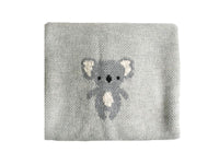 Baby Blanket - Koalas - Grey - Alimrose