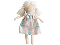 Mini Matilda Asleep Awake Doll - Blue Pink  - Alimrose