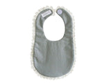 Baby Bib - Sophie - Grey Linen - Alimrose